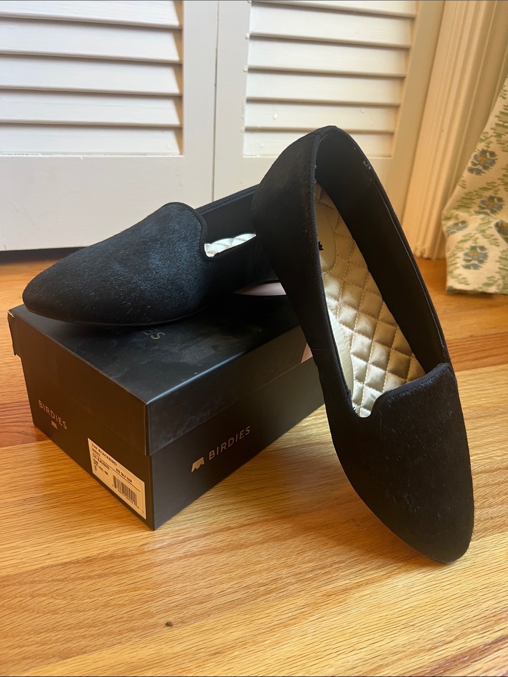 Birdies Blackbird Calf Hair Flats